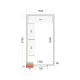 Modular shelving system TEFCOLD 46202
