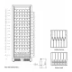 Wine refrigerator TEFCOLD TFW400F