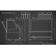 Ice Cream Display Cabinet UNIS COOL CUBE-II-1500-ICE-CREAM
