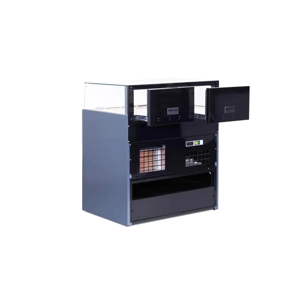 Confectionery showcase UNIS COOL CUBE-II-1500-JEWELRY-DRAWERS