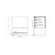 Confectionery showcase UNIS COOL CUBE-II-600-GRABnGO