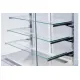 Confectionery showcase UNIS COOL CUBE-II-1000-TRANSPARENT