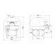Wood-fired pizza oven VALORIANI VERACE120-G