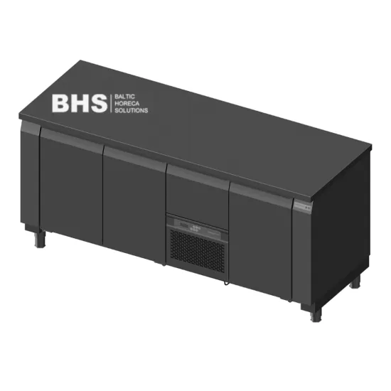Freezer Table with Lift Mechanism