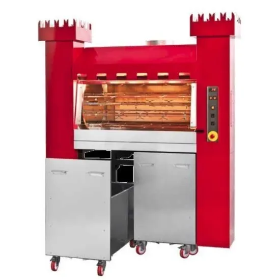 Wood-Fired Grills for Chicken, Vegetables and Fish
