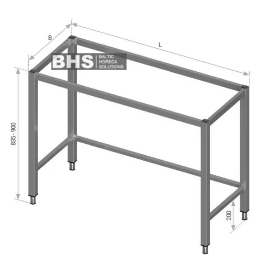 Frame for Work Tables 600