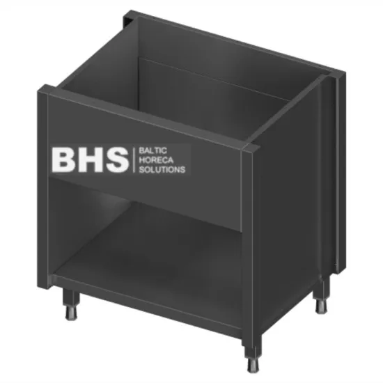 Modular Shelves for Sinks with High Front Panel