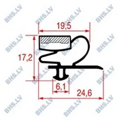 Snap-in gasket LF L3286125