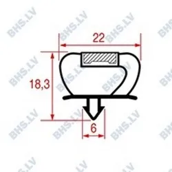 Snap-in gasket LF L3186877