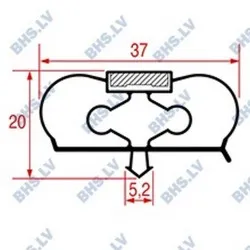 Snap-in gasket LF L3286096