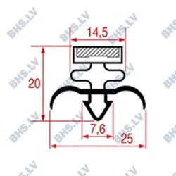 Snap-in gasket LF L5042773