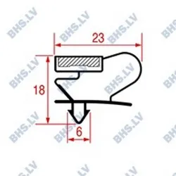 Snap-in gasket LF L3786452