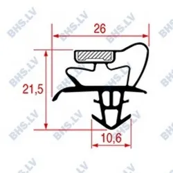Snap-in gasket LF L5059278