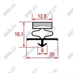 Snap-in gasket LF L3286155