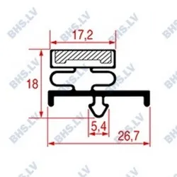 Snap-in gasket LF L3286118