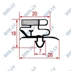 Snap-in gasket LF L3286158