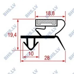 Snap-in gasket LF L3286146
