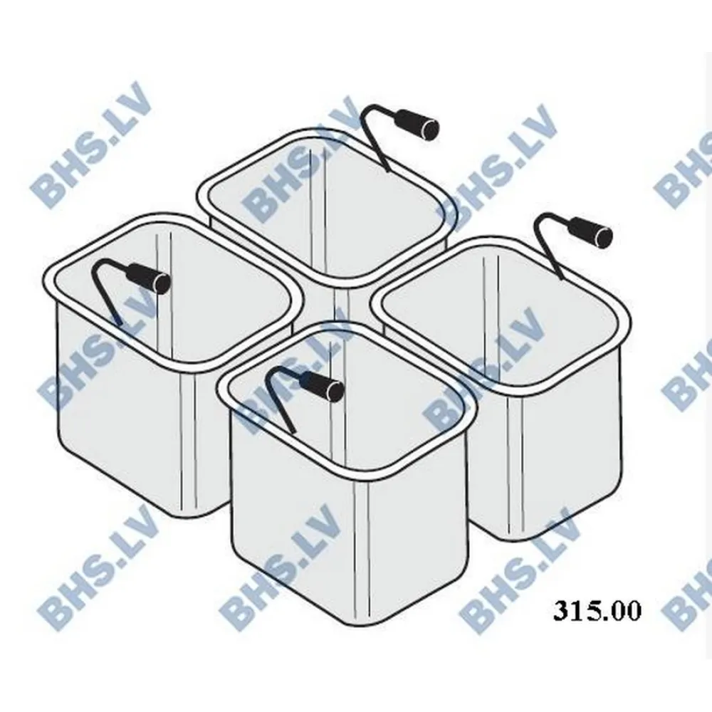Built-in kitchen appliance Drop-in TECNOINOX 136038