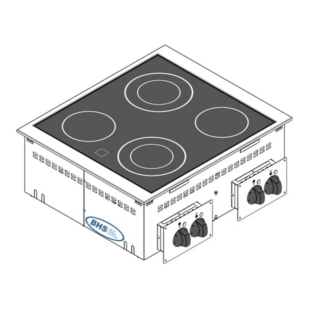 Built-in kitchen appliance Drop-in TECNOINOX 136008