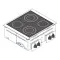 Built-in kitchen appliance Drop-in TECNOINOX 136008