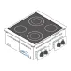 Built-in kitchen appliance Drop-in TECNOINOX 136008