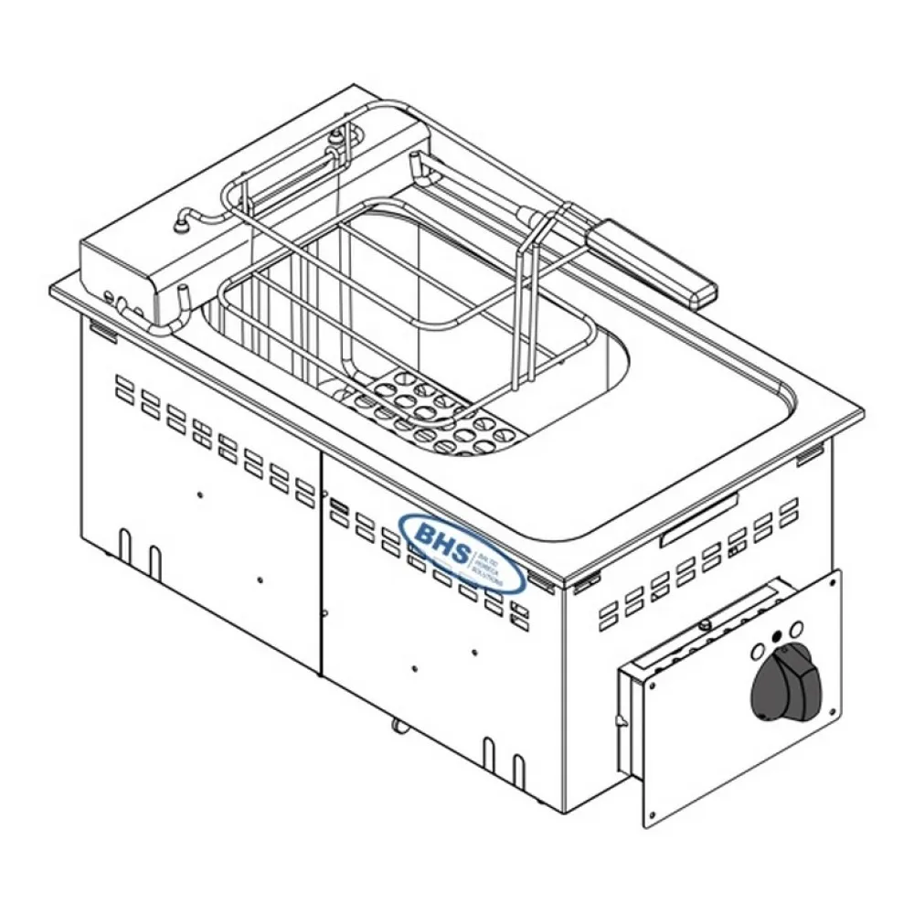 Built-in kitchen appliance Drop-in TECNOINOX 136030