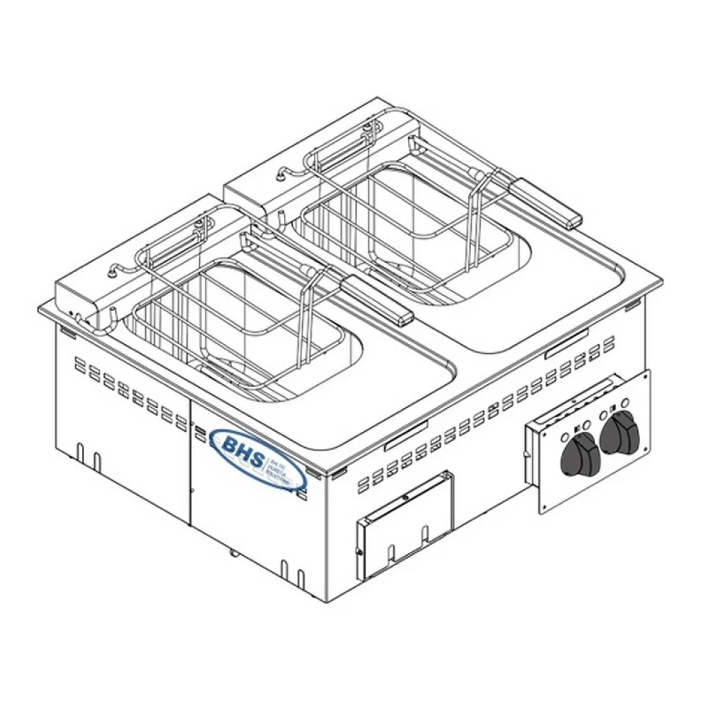 Built-in kitchen appliance Drop-in TECNOINOX 136033