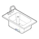 Built-in kitchen appliance Drop-in TECNOINOX 136039