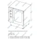 Convection and bakery oven accessory Novameta OG8-SRE-83/58/70