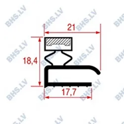 Angled middle-edged gasket LF L3286221