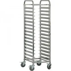 GN 2/1 pan and tray trolley Stalgast 662211