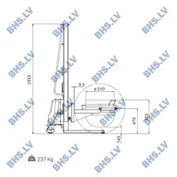 Planetary mixer ROLLMATIC SOLL100E