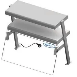 Heat protection glass with heated shelf Stalgast ST254101