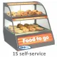 Hot display case UNIS COOL 1132150