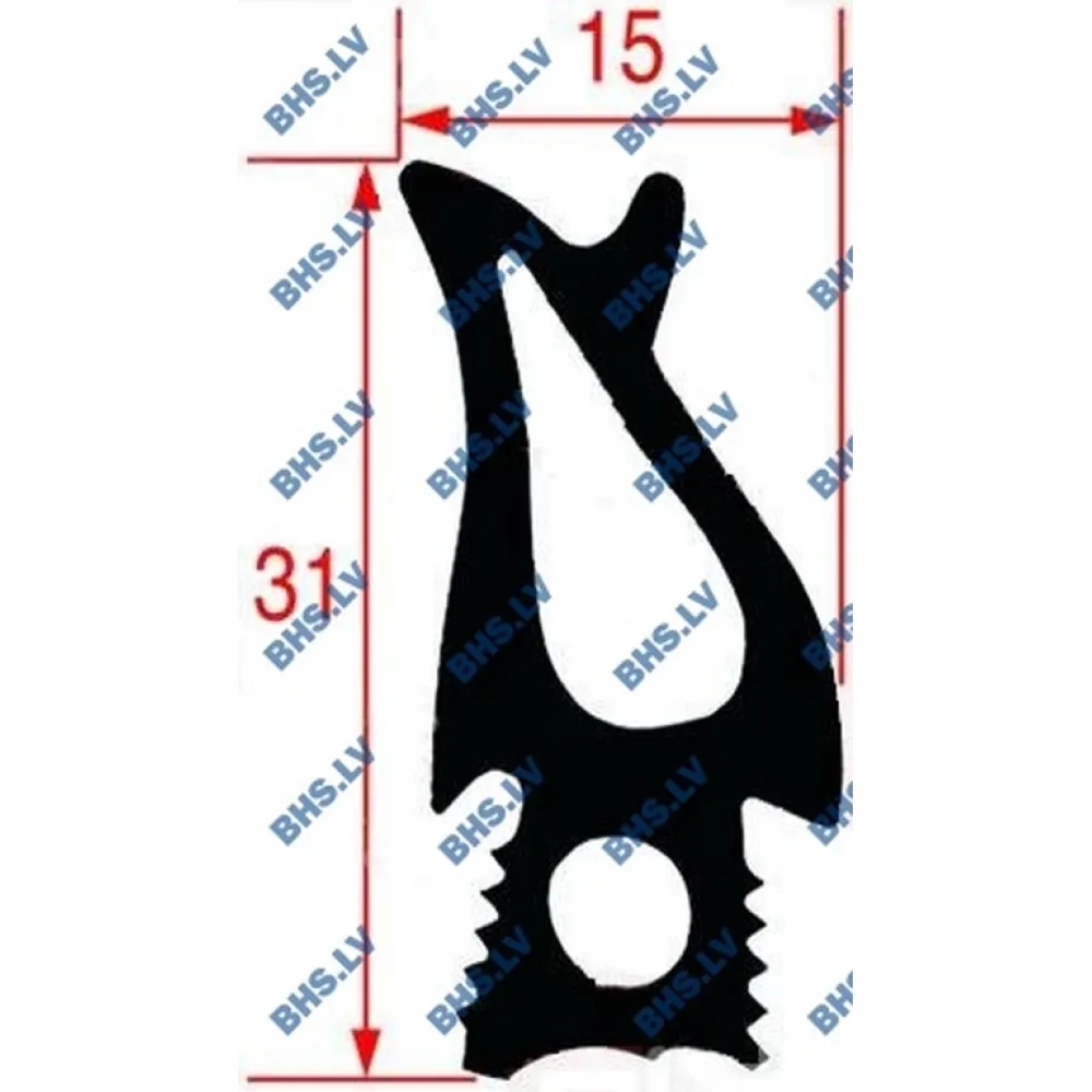 Gasket for oven door LF L3186426