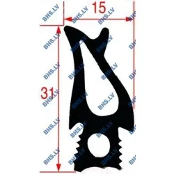 Gasket for oven door LF L3186426