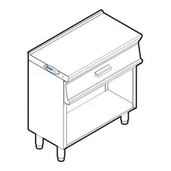 Equipment stand TECNOINOX 716114