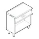 Equipment stand TECNOINOX 716114