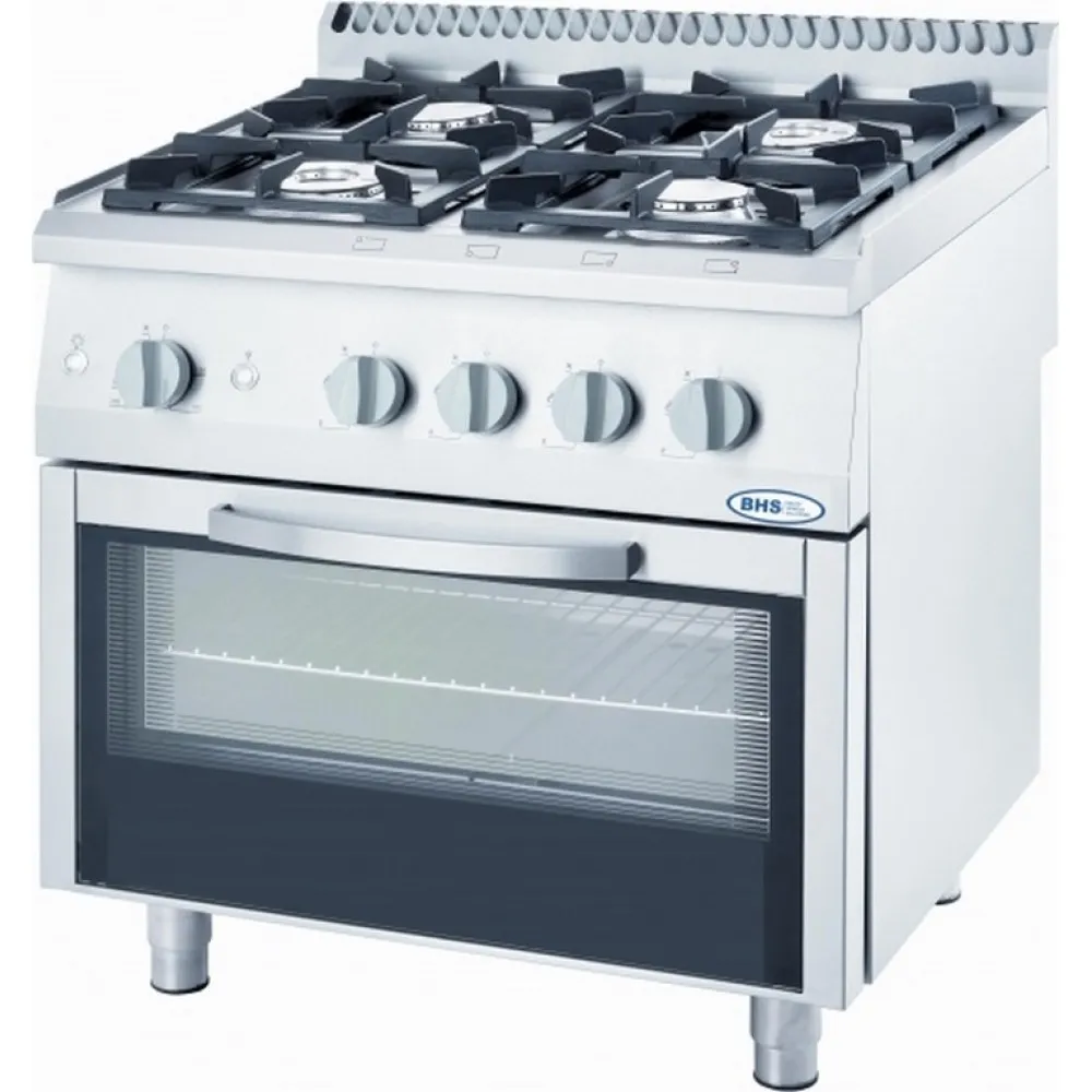 Gas stove with oven Stalgast 9715110