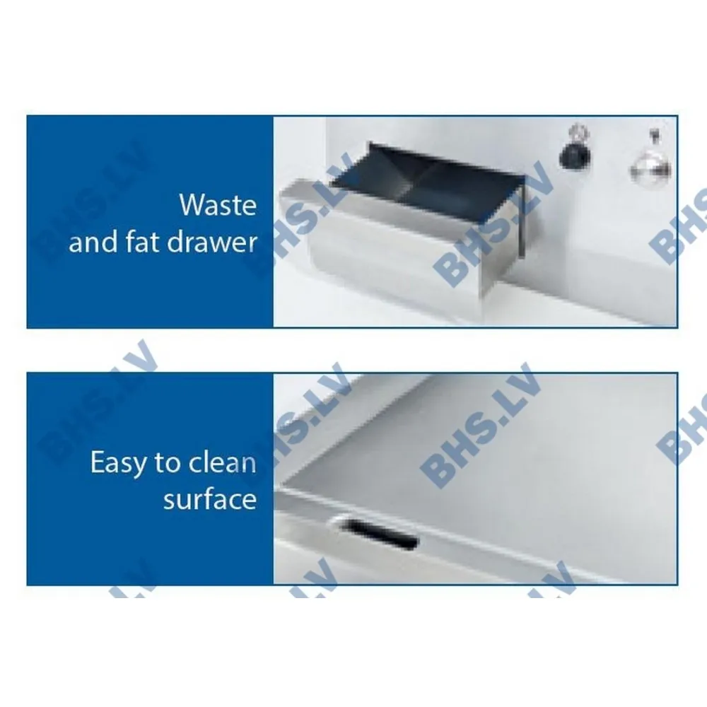 Gas griddle Roller-grill PSR400GE