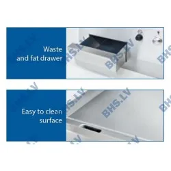 Gas griddle Roller-grill PSR400G