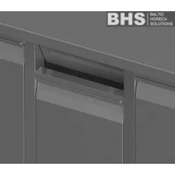 Built-in waste bin above the door for bar stations Novameta Z-AD-WINDOW