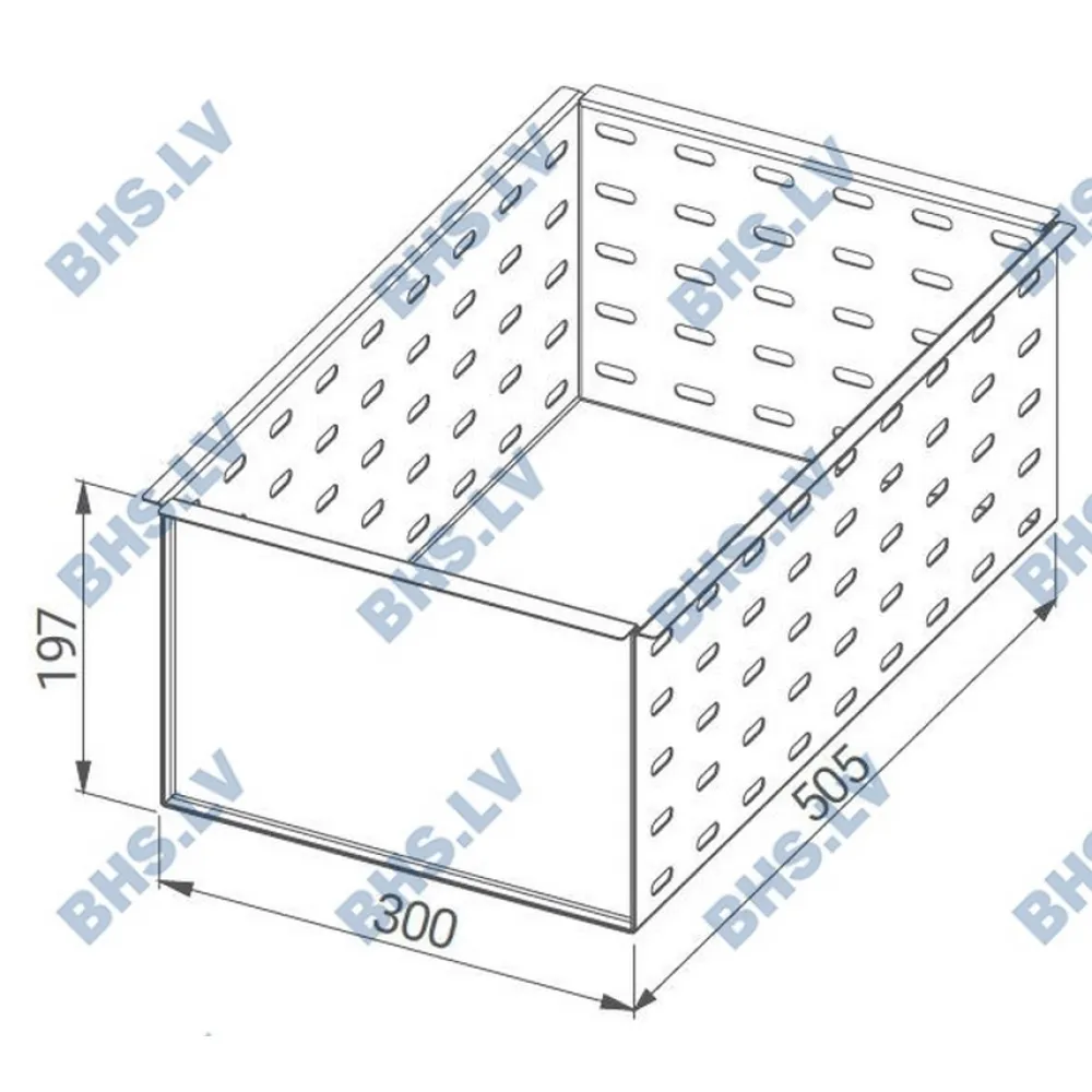 Refrigerated table accessory Novameta A-F-SIKS