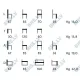 Terrace furniture set GRATTONI ALVORY