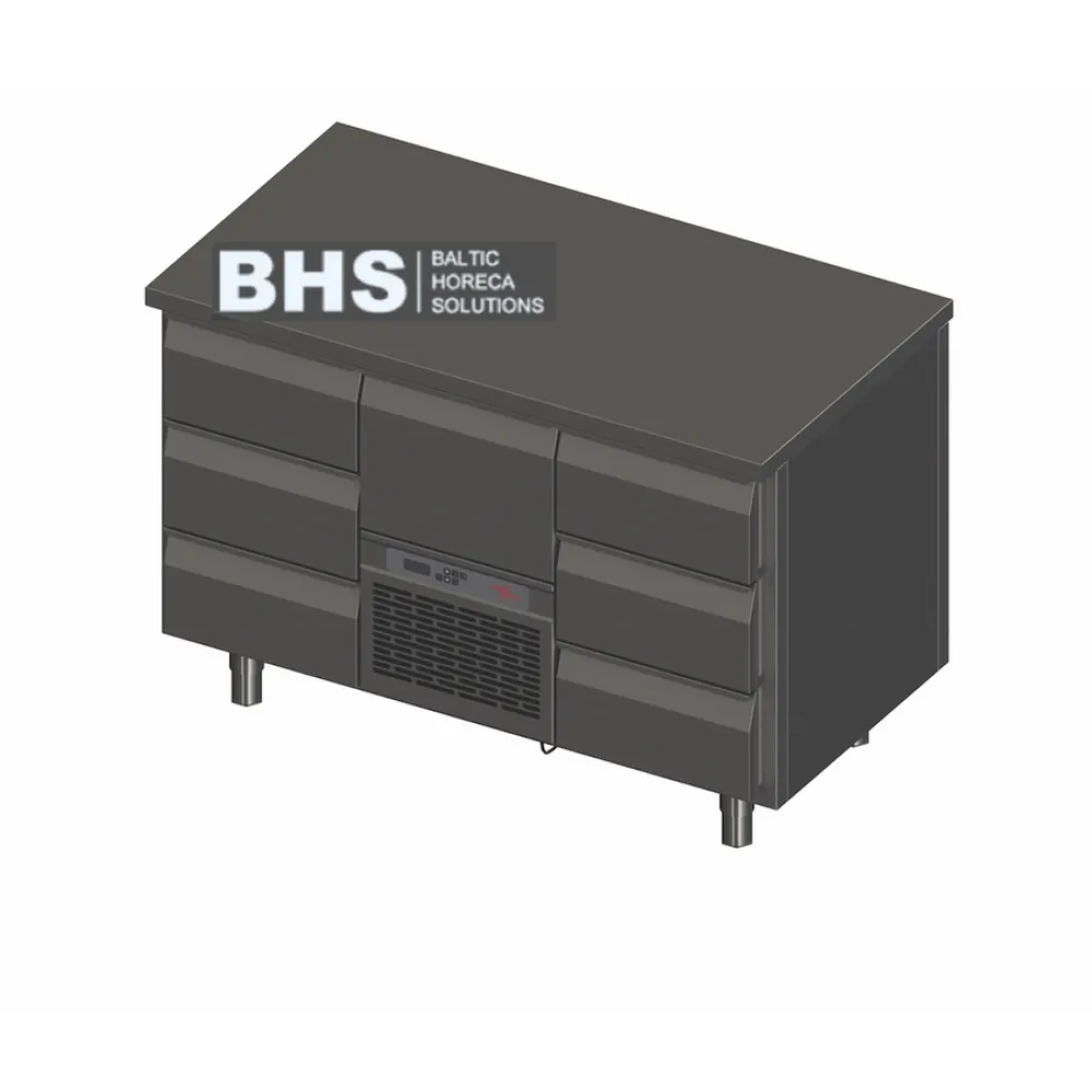 Refrigerated counter with drawers Novameta BHS-FP0-E222-130/70/90