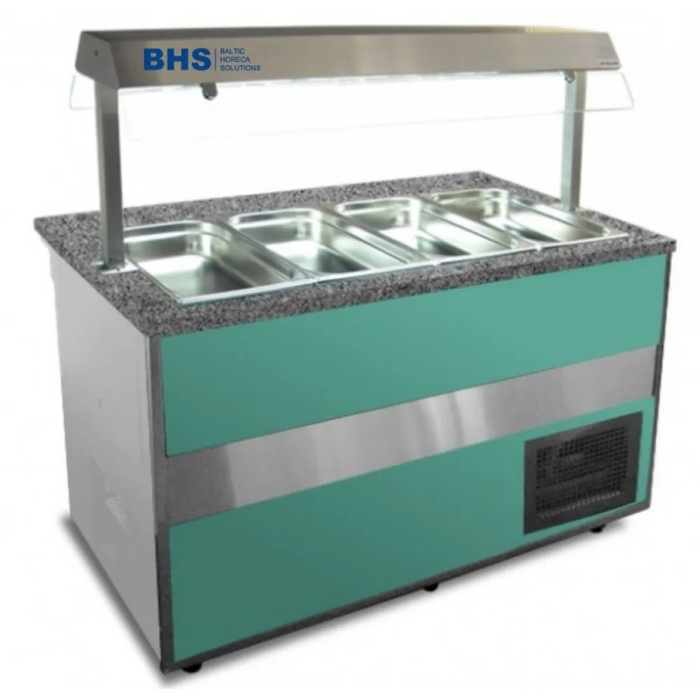 Hot display counter for canteens IGLOO GL100/OP
