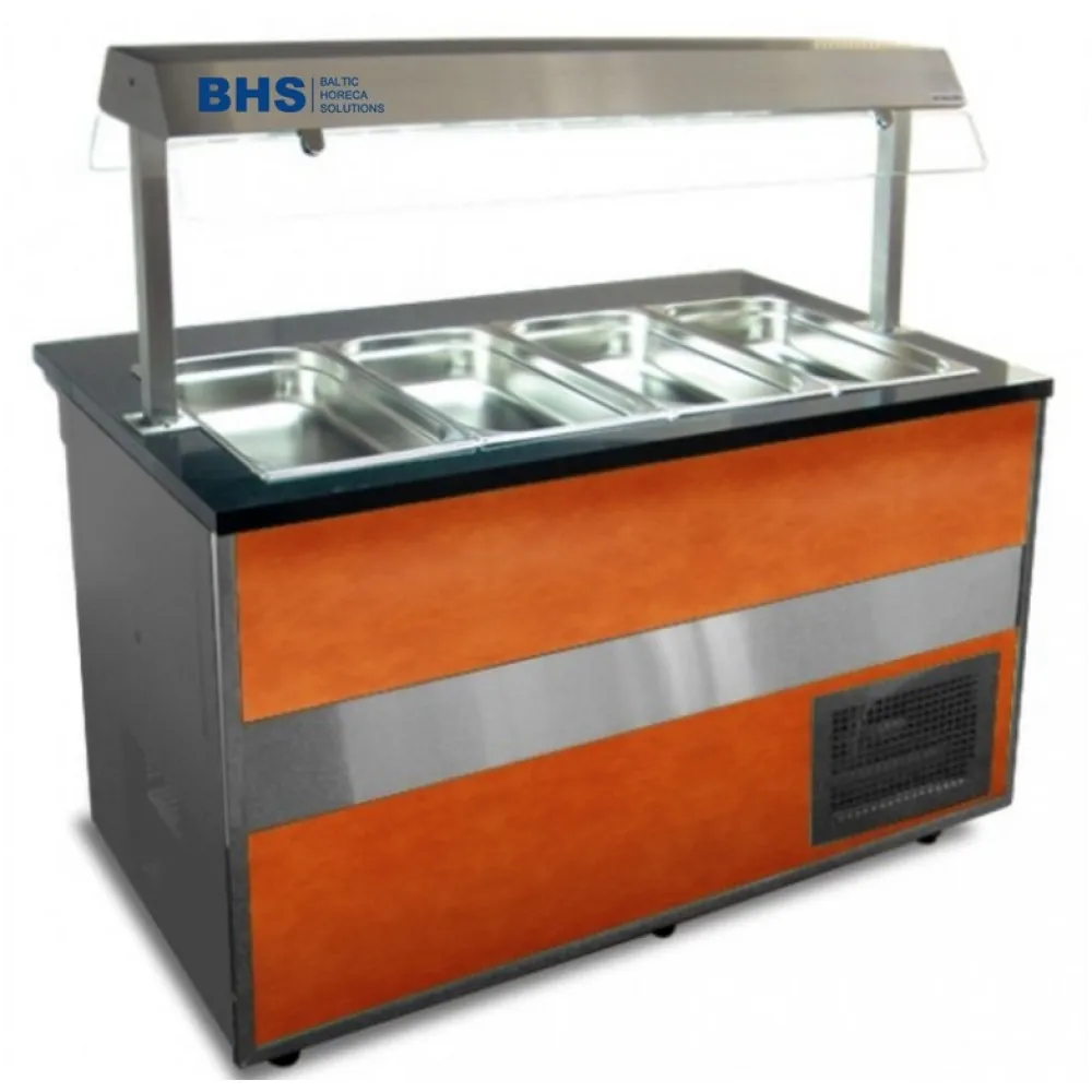 Hot display counter for canteens IGLOO GL100/OP