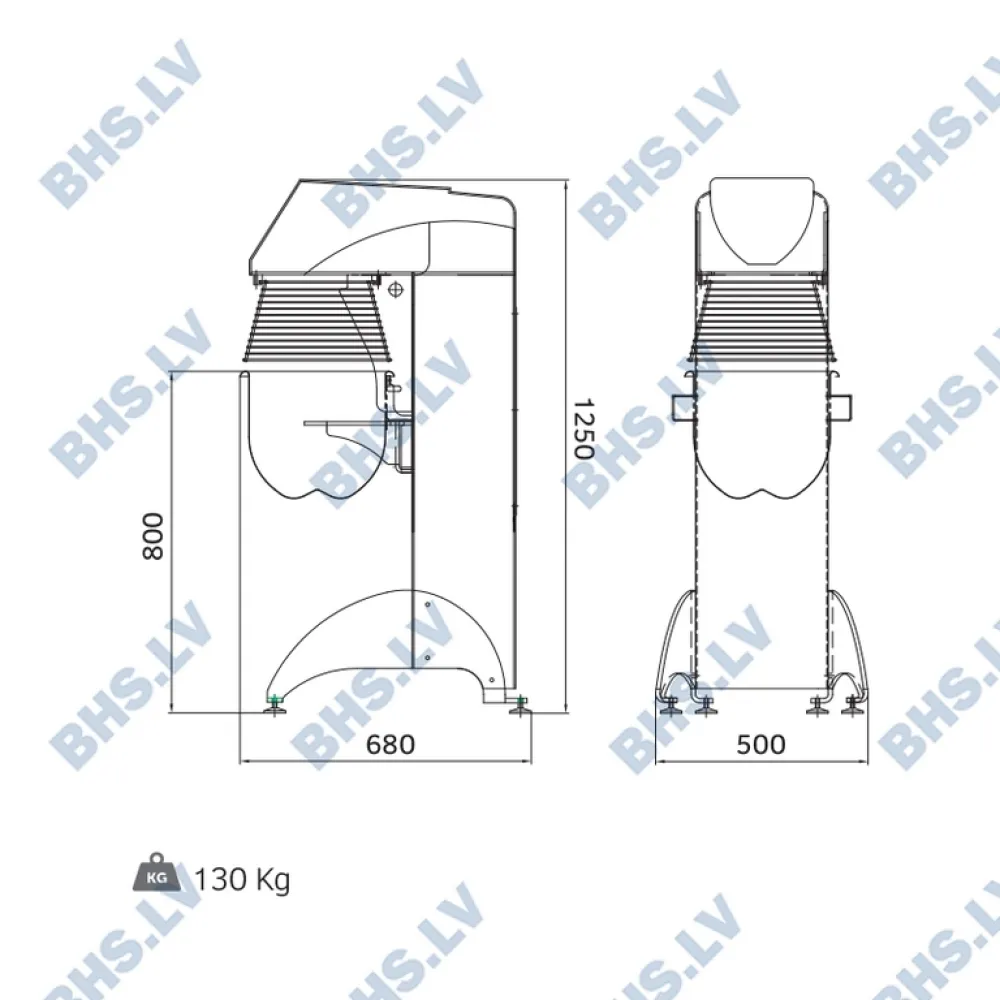 Planetary mixer ROLLMATIC BULL20C
