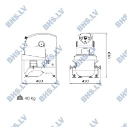 Planetary mixer ROLLMATIC BULL12