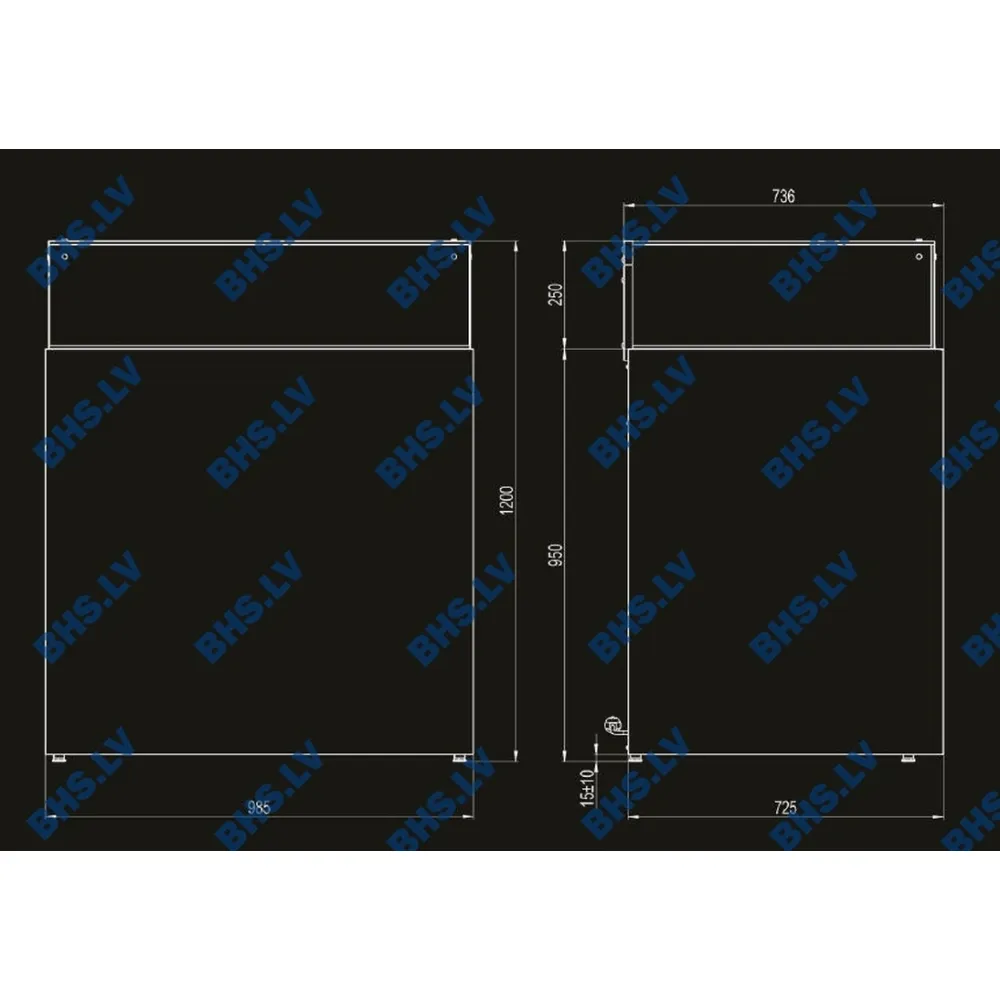 Pastry Display Cabinet UNIS COOL 143J1000